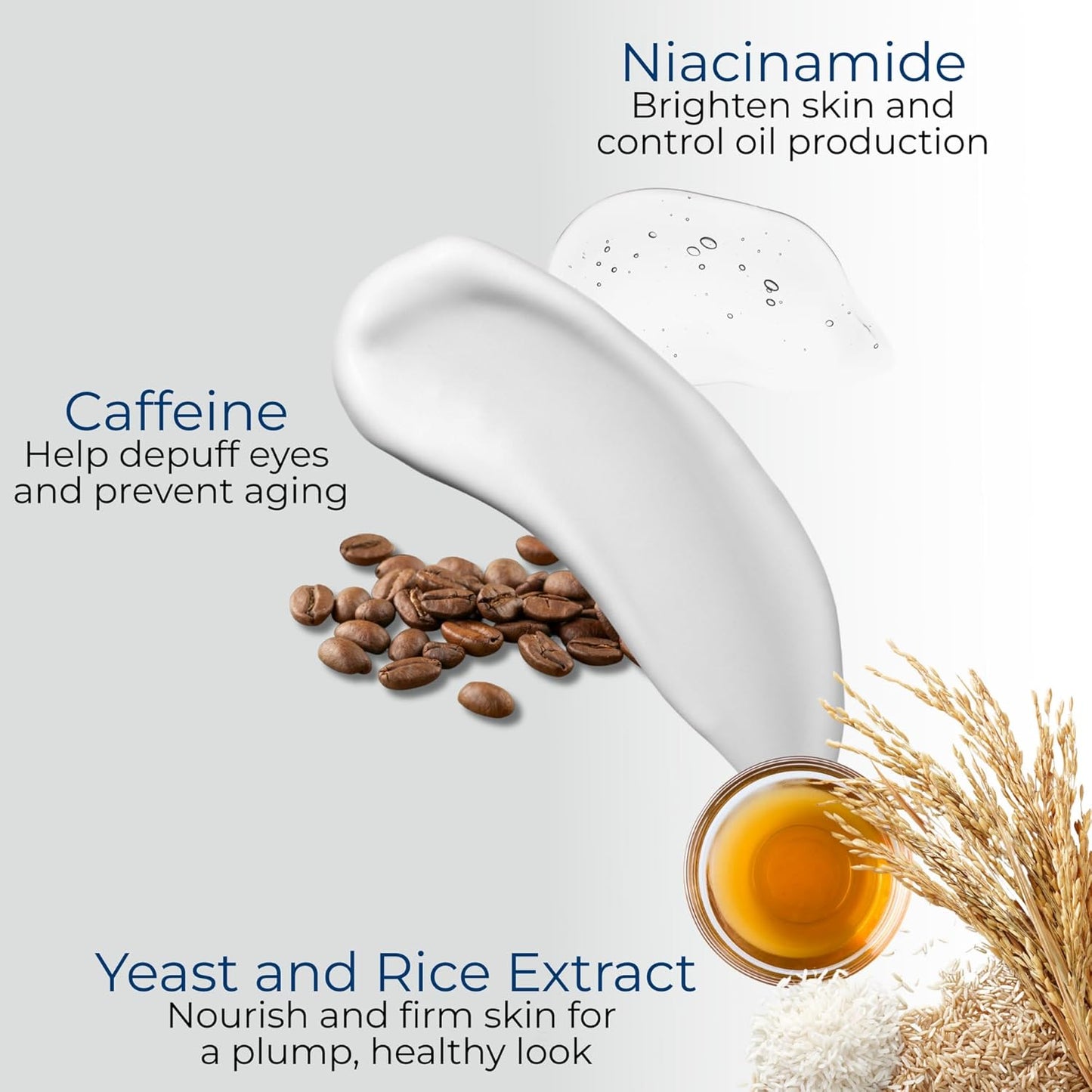 ATWATER Men's Eye Cream, Anti-Aging Under Eye Treatment for Circles, Puffiness and Fine Lines, Hydrating Face Moisturizer for Men - 0.5 oz