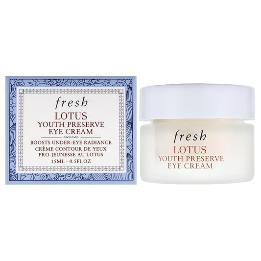 Fresh Lotus Youth Preserve Eye Cream for Women - 0.5 oz Cream