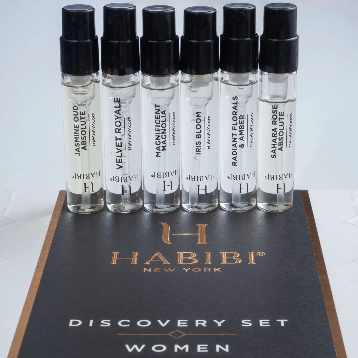 H HABIBI Women’s & Oud Collection Discovery Sample Set.Made In USA