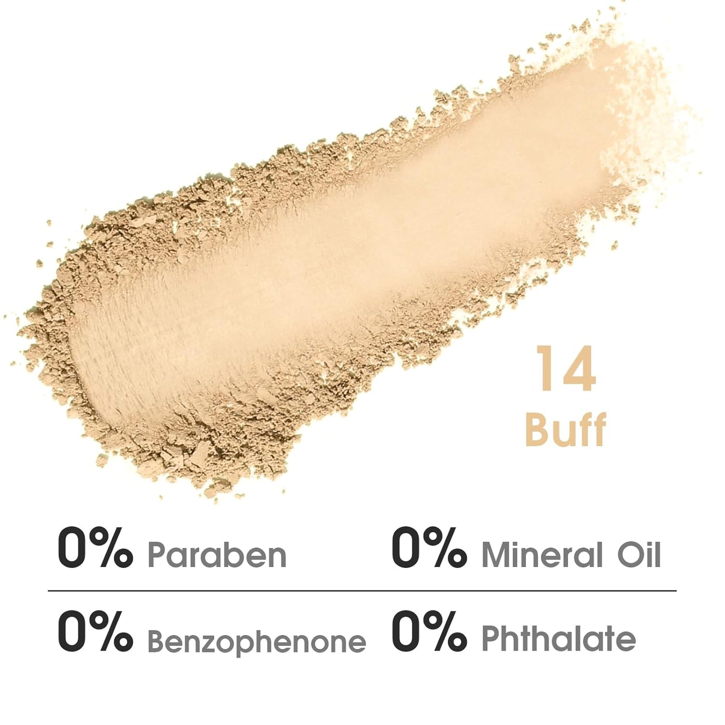 UCANBE Nude Single Eyeshadow Palette, Highly Pigmented Matte Naked Eye Shadow Powder, Professional Long-Lasting Waterproof Makeup Palette