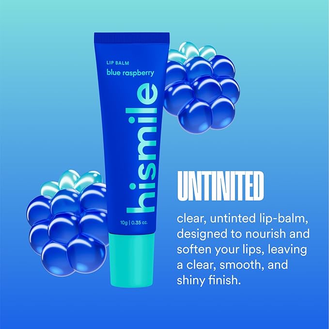 Hismile Lip Balm, Flavoured Lip Balm, Lasting Hydration, Lip Hydration, Vegan Lip Balm, Untinited Lip Balm