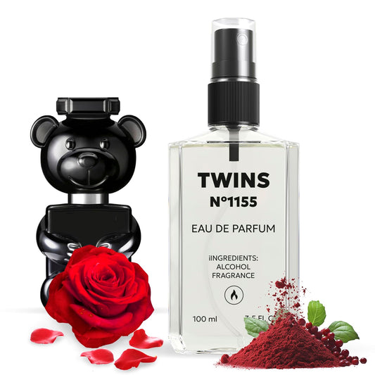 TWINS Impression of Toy Boy | Perfume for Men Eau de Parfum | No.1155 | 3.4 Fl Oz / 100 ml