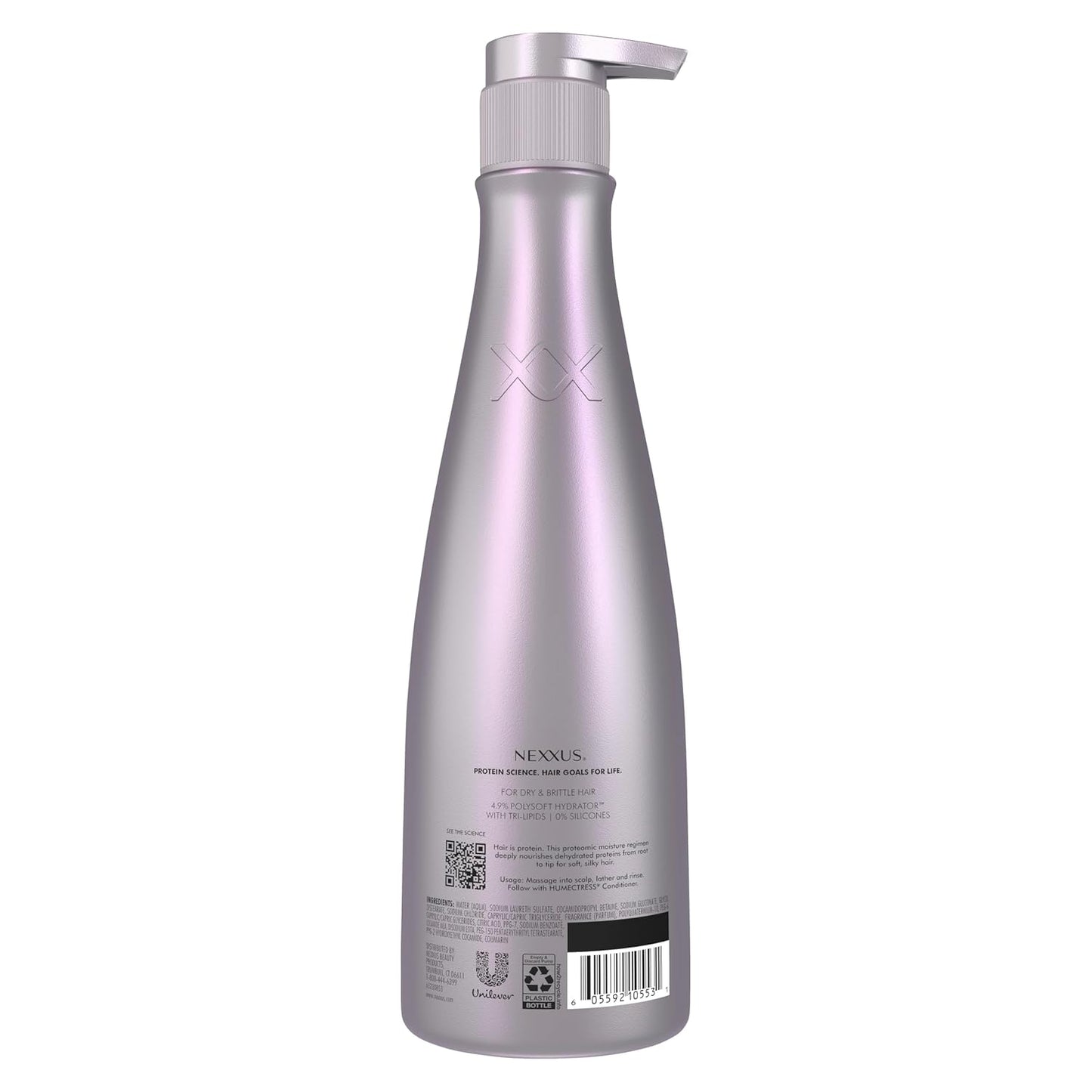 Nexxus Therappe Shampoo Ultimate Moisture For Dry Hair Silicone-Free 13.5 oz