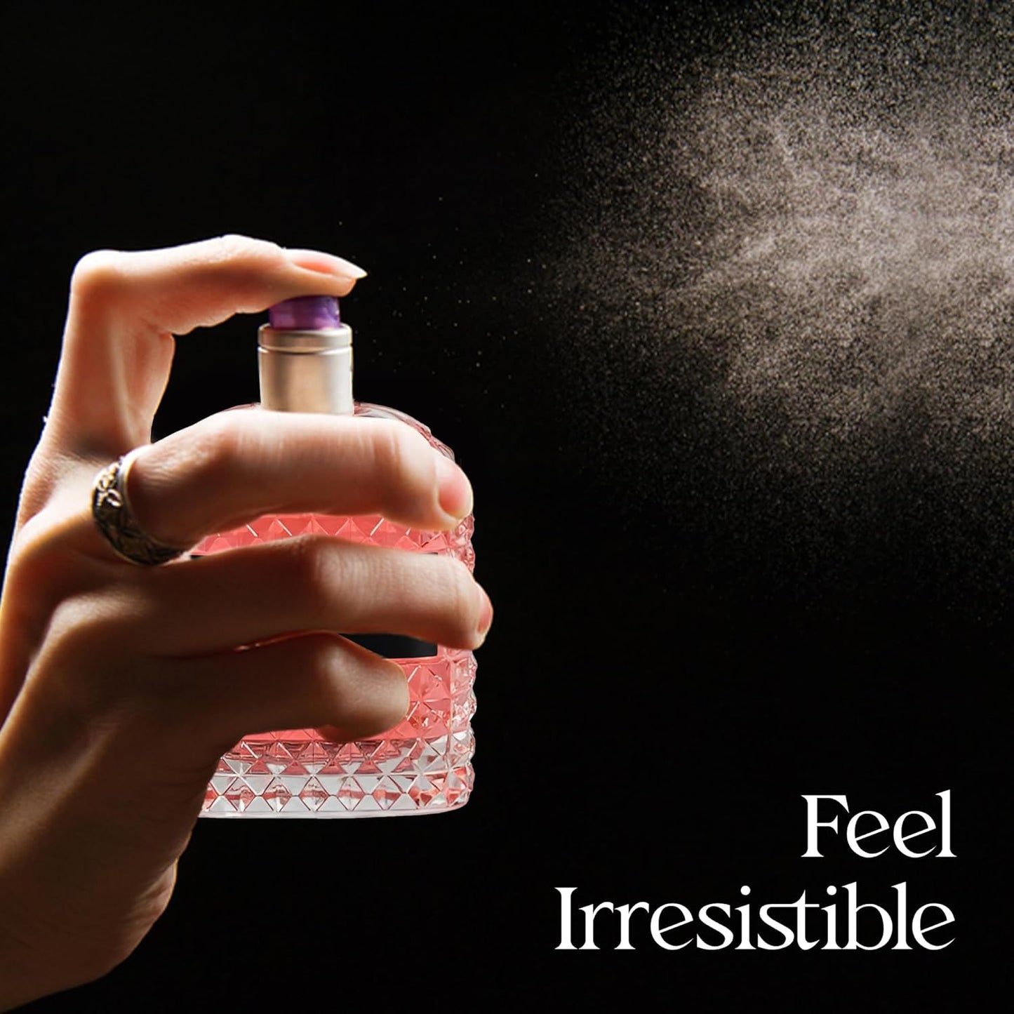 Valentine Rose Perfume for Women, Floral Notes Eau de Parfum Spray Casual Daily Cologne 3.4 Fluid Ounce/100Ml Women Fragrance Daytime & Casual Use, for all Skin Types