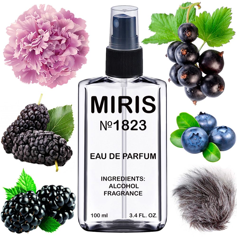 MIRIS No. 1823, Inspired by Amethyst, Long-Lasting Eau de Parfum for Women, Spray 3.4 Fl Oz / 100 ml