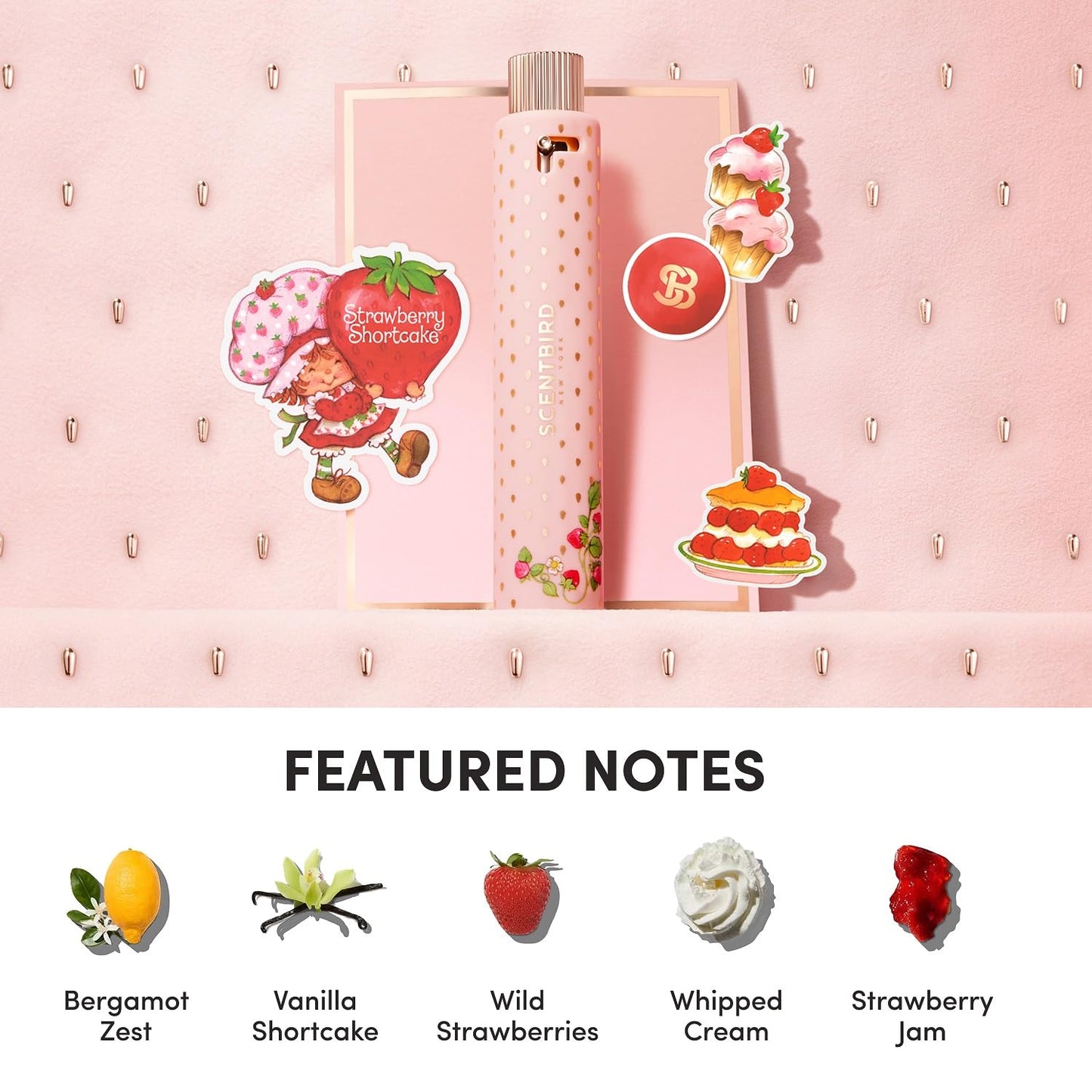 Scentbird Strawberry Shortcake Eau De Parfum - Perfume for Women - Strawberry Perfume - Fruity Scent - 9ml