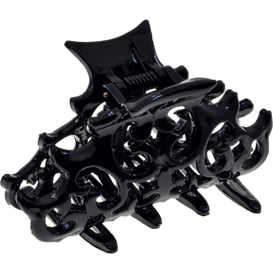 Camila Paris CP2905 French Hair Clip for Women, Girls Black Hair Claw Clips Jaw Fashion Durable and Styling Hair Accessories for Women, Strong Hold No Slip Grip, Made in France