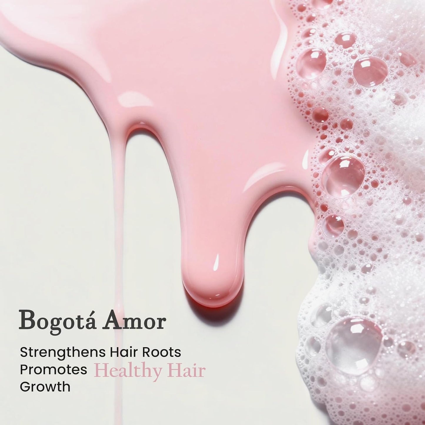 Dr.Healdy Bogota Amor Shampoo and Conditioner Set - Hair Treatment Care Products Color Treated Safe for Curly Fine Hair, Batana Oil, Men & Women Salon Sets for Oily Hair, 10.15 oz Pink - DHBASC