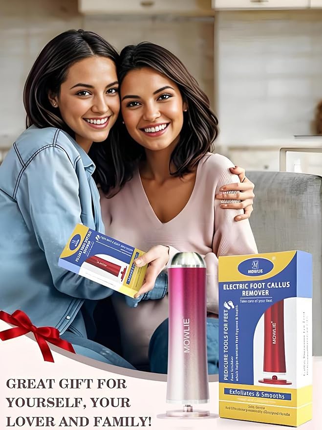 Electric Foot Callus Remover,Foot Scrubber & Callus Remover for Feet Foot Spa Pedicure Tool with 60 Grinding Discs Professional Electric Foot File Ideal for Nurses Teachers Workers