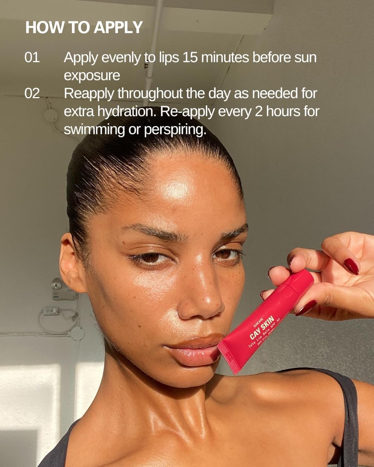 Cay Skin Isle Lip Balm SPF 30 – High Shine, Hydrating + Sheer Lip Gloss in Vanilla Brown Sugar Flavor – Formulated with Natural Ingredients for All Skin Tones – 3-Pack, Rose, Berry, Nude, 1.05 oz