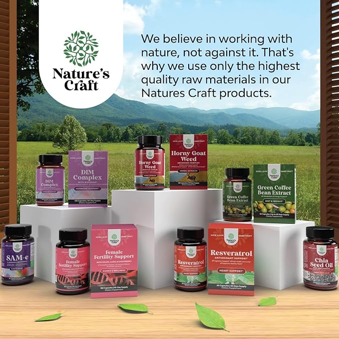 Natures Craft 10000 mcg Pure Biotin Pills for Women Men - Promotes Thicker and Fuller Hair. Natural Supplement for Shiny Thick Hair Growth - Vegetarian Vitamin Capsules - Get Clear Skin Strong Nails