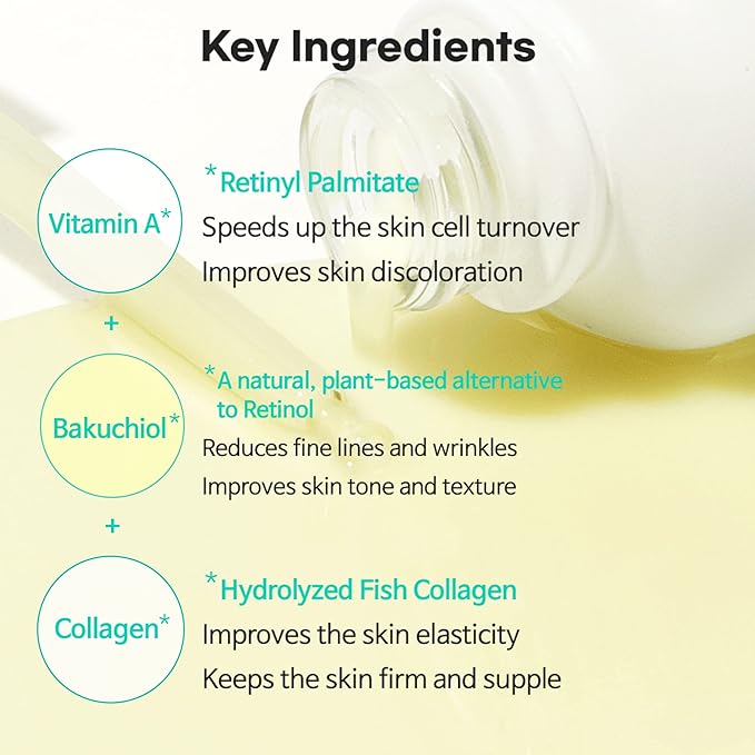 TIAM Youth & Firm Duo: Vita A Bakuchiol Youth Serum & Firming Eye Cream, Firming, Nourishing, Korean Skincare Set