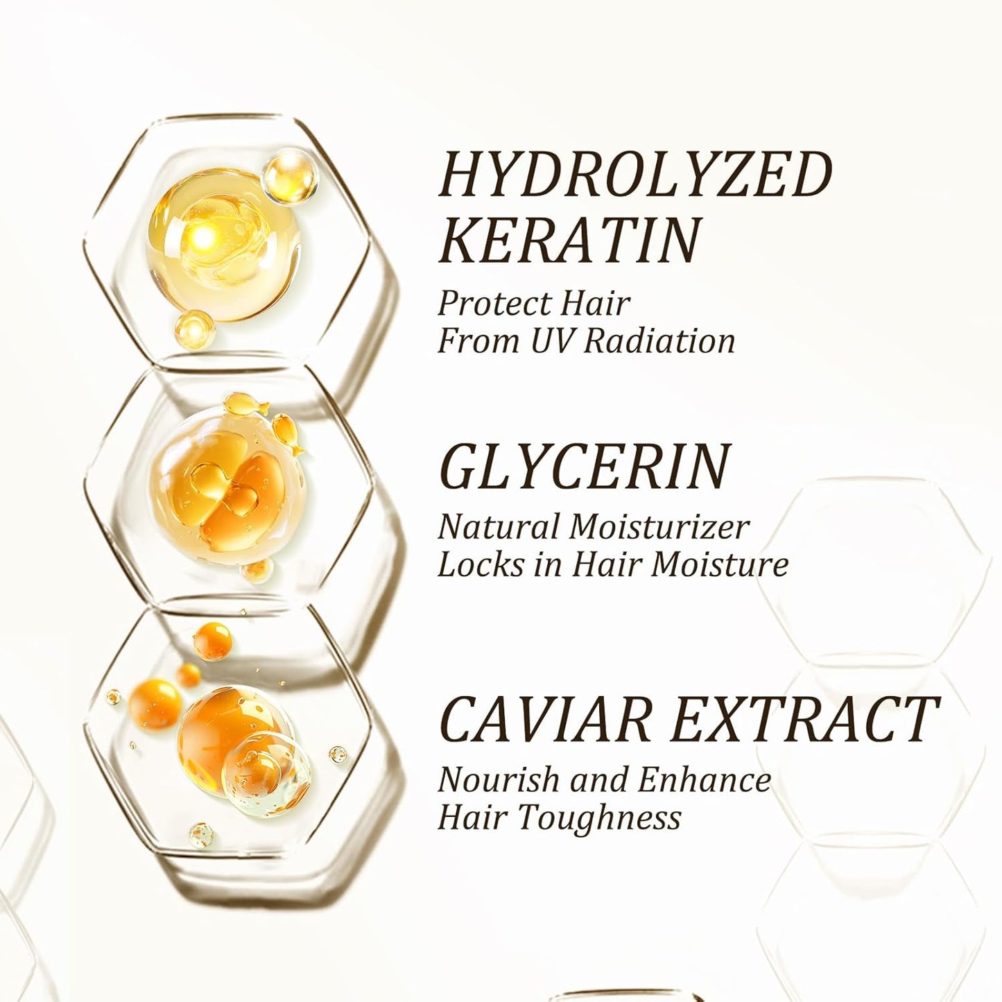 Tgideas Hydrating Collagen Hair Mask for Dry Damaged Hair-Deep Repair Conditioning Treatment Hair Smooth Masque for All Hair Types 8.45 Oz