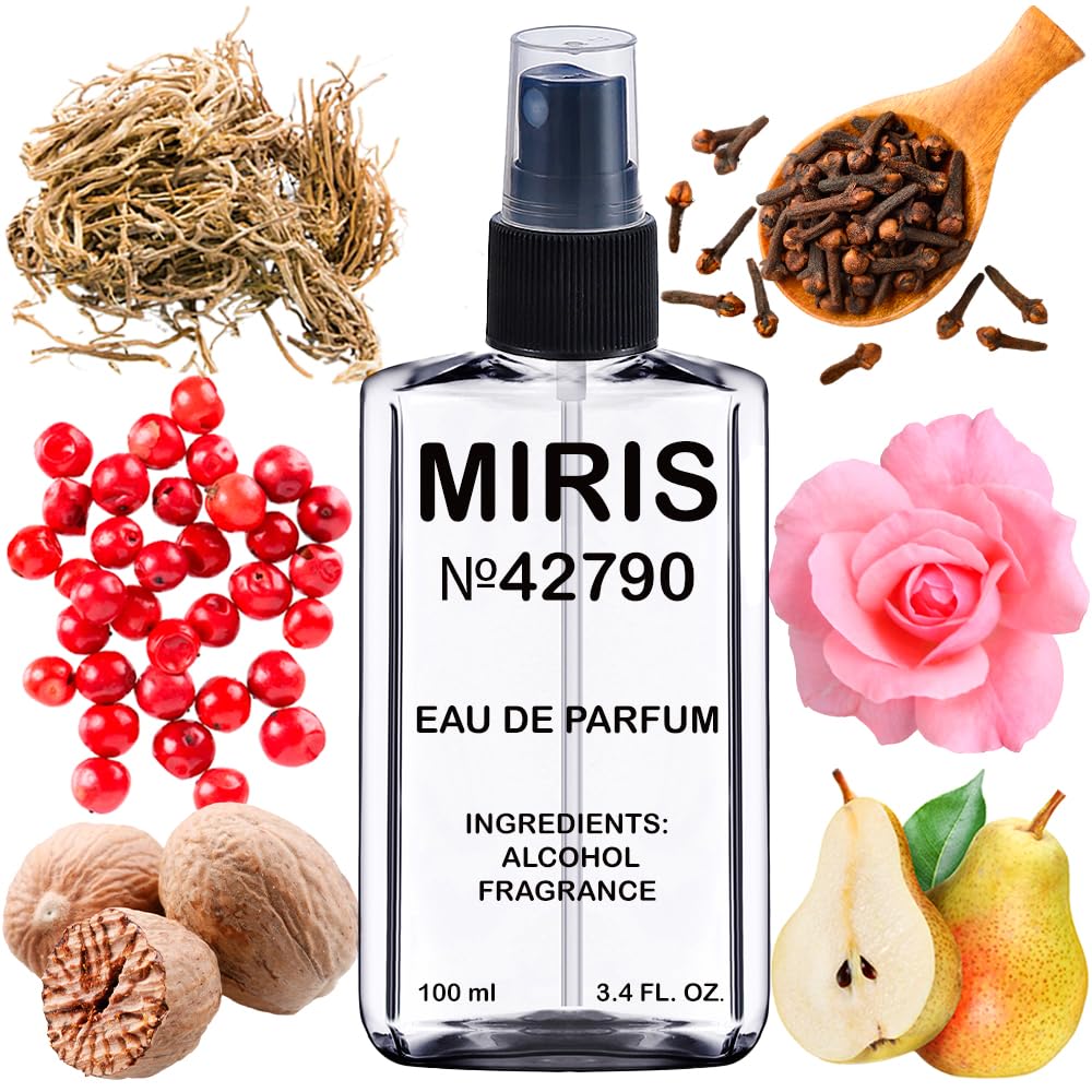 MIRIS No. 42790, Inspired by Toy Boy, Long-Lasting Eau de Parfum for Men, Spray 3.4 Fl Oz / 100 ml