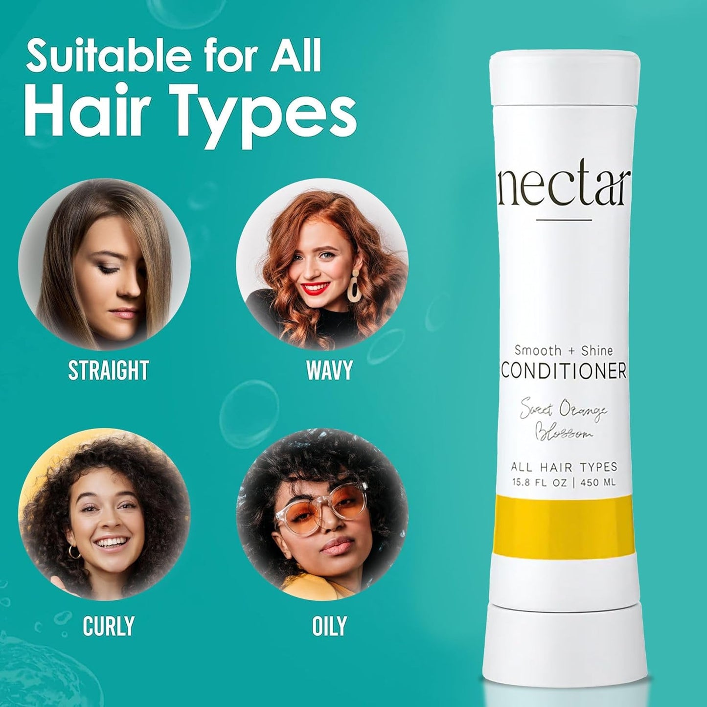 World Amenities Nectar Squeeze Cartridge Conditioner - Hair Conditioner in a Squeeze Bottle - Dry Hair Conditioner