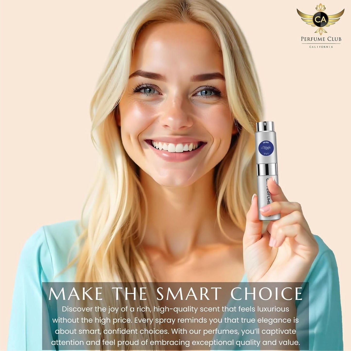 CA Perfume Impression of Tropical Cherimoya Cologne for Women and Men Floral Fruity Scent Long Lasting Unisex Fragrance Eau De Parfum Travel Size Refillable Atomizer Spray 0.27 Fl Oz 8ml