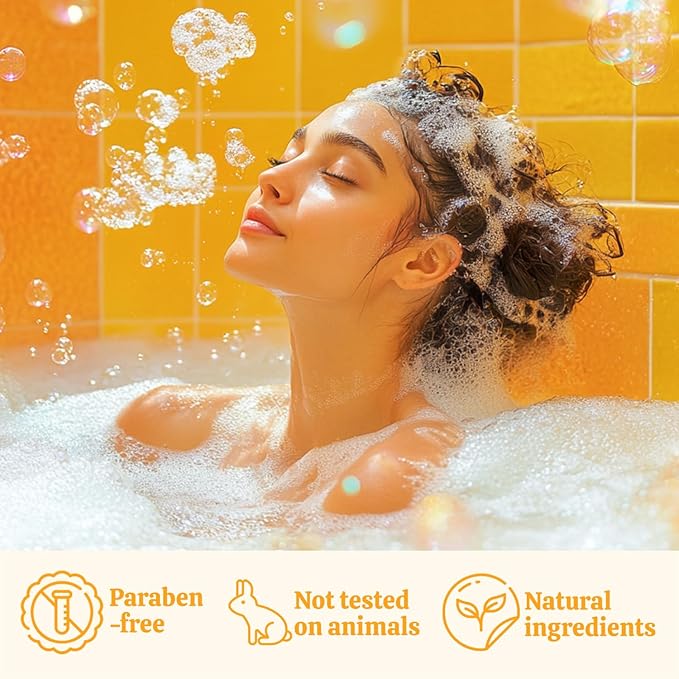 Gifts for Women BODY & EARTH Birthday Gift Sets, Vanilla Bath Set Spa Gifts for Women, 6pcs Womens Gift Vanilla Spa Kit for Mother