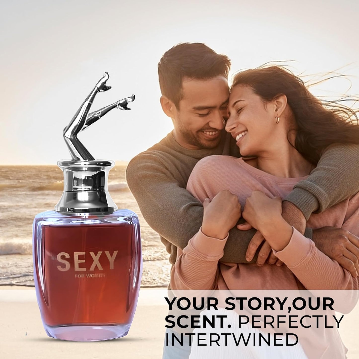 Women's Perfume La Vida Bella& Sexy for Women Combo Set Eau De Parfum Long Lasting Fragrance 3.4 Fl Oz Spray Each for Daily Used