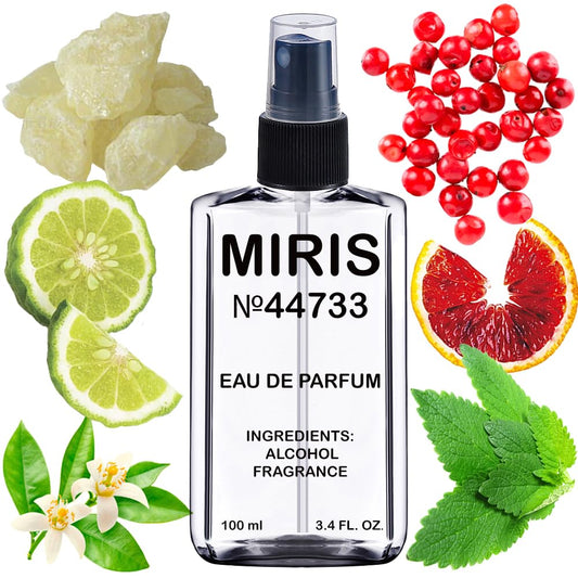 MIRIS No. 44733, Inspired by Aqua Aleg Orange Soleia, Long-Lasting Unisex Eau de Parfum for Women & Men, Spray 3.4 Fl Oz / 100 ml