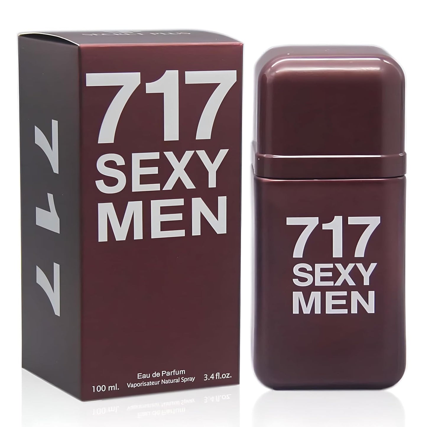 717 Sexy Men's Cologne,Bold Scent Eau de Toilette,3.4 Fl Oz Perfume for Men Every Day Used