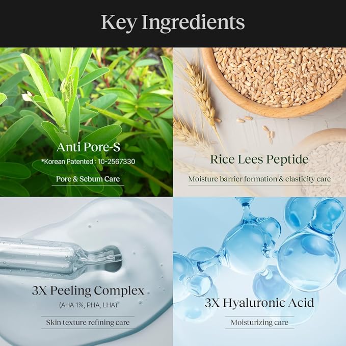 Kummerowia Striata Poresetting Cotton Mask, Pore & Sebum, Vegan, Korean Skin Care Face Mask 23g*5 sheets