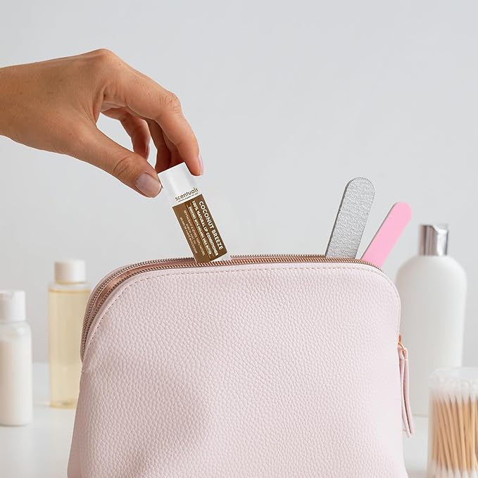 Lip Balm Set of 3, Made with Shea Butter, Cocoa Butter, Castor, Avocado & Jojoba oil, Beeswax, Vitamin E and Essential oil, Moisturizing Lip Care, Cruelty Free Hydration, 100% Natural (3 Pack)