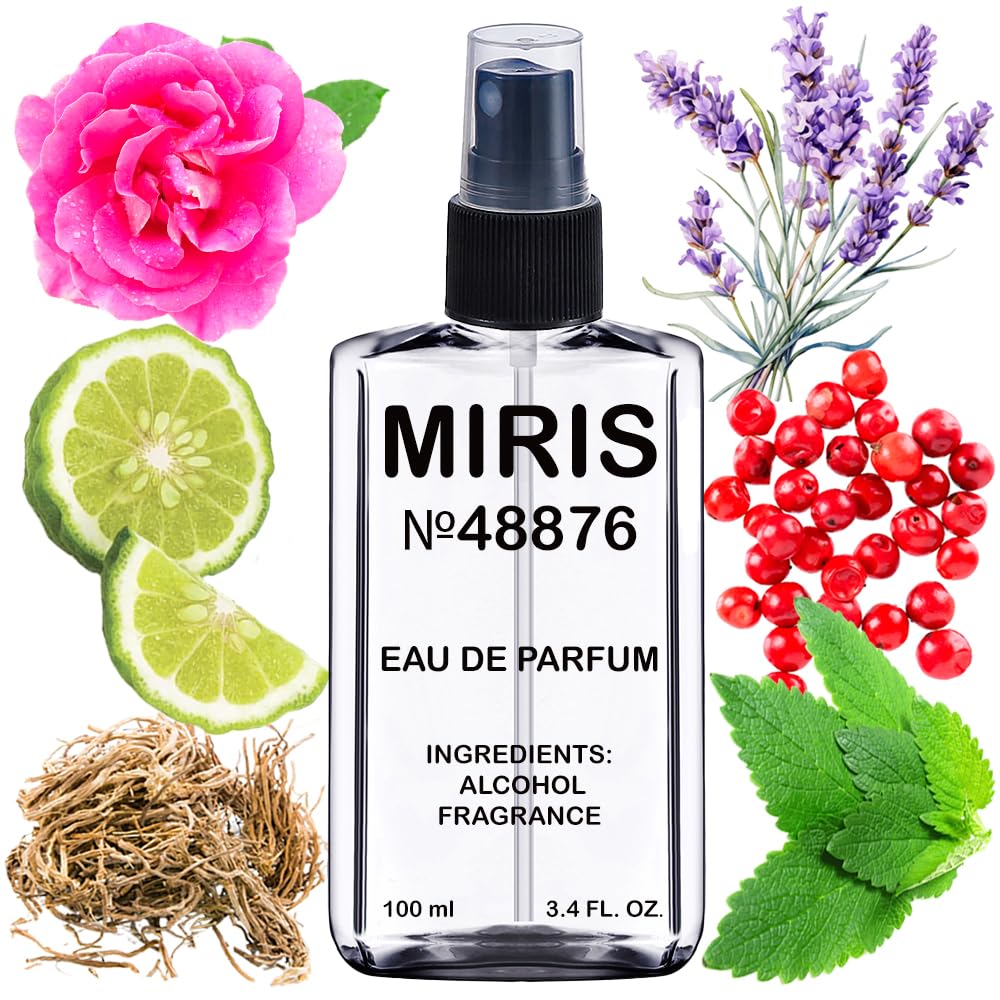 MIRIS No. 48876, Inspired by Viking, Long-Lasting Eau de Parfum for Men, Spray 3.4 Fl Oz / 100 ml