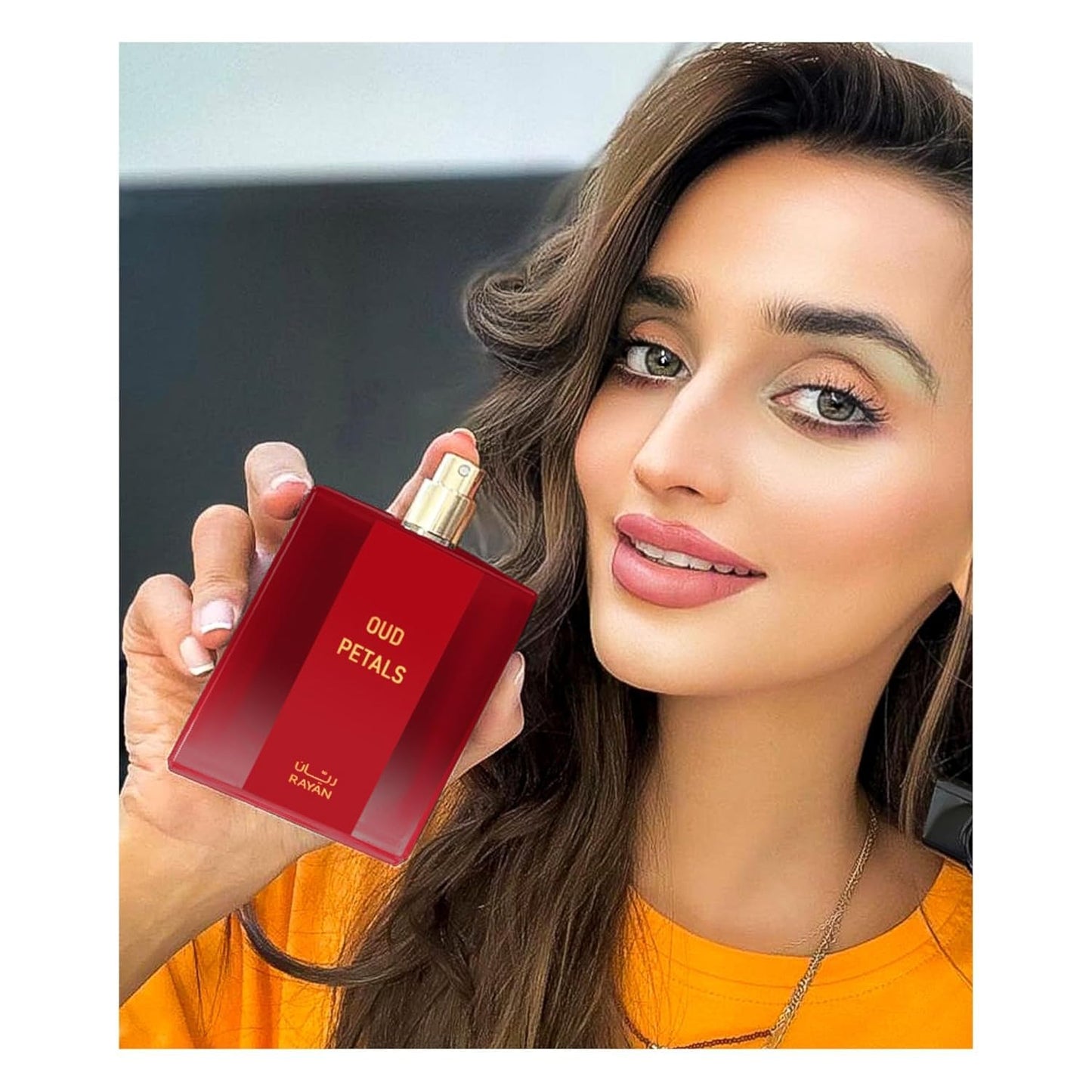 Oud Petals – Luxury Floral Arabian Perfume for Women 100mL (3.34 Fl oz), Long Lasting Eau de Parfum for Women with Notes of Rose, Musk, Oud & Jasmine | Ideal Gift for Her