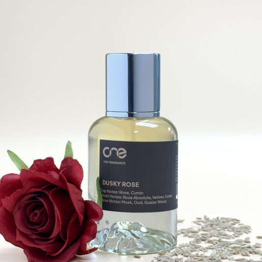 Dusky Rose Eau de Parfum, Unisex Perfume Spray, 50ml
