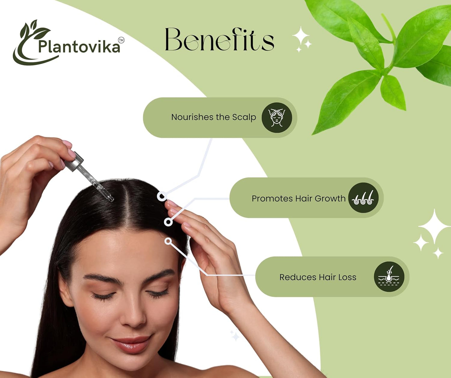 Rosemary Oil for Hair Growth, Enriched with Jojoba, Castor, Argan, Peppermint & Lavender Oils, Scalp & Hair Strengthening Treatment, 1.69 oz