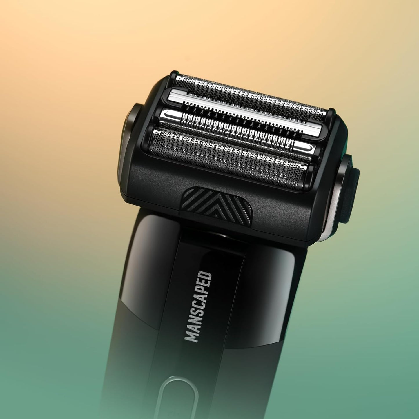 MANSCAPED® The Chairman™ PRO Men’s Replacement SkinSafe® Foil Blade - Stainless Steel Four-Blade Foil Trimmer for Face Shaver, Magnetic Blade Head Attachment (1-Pack)