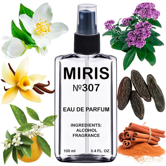 MIRIS No. 307, Inspired by Jop Homme, Long-Lasting Eau de Parfum for Men, Spray 3.4 Fl Oz / 100 ml