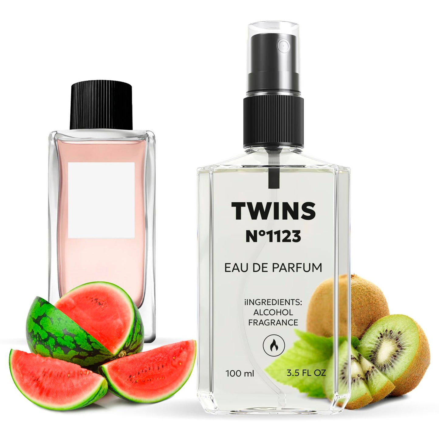 TWINS Impression of L`Imperatrice | Perfume for Women Eau de Parfum | No.1123 | 3.4 Fl Oz / 100 ml