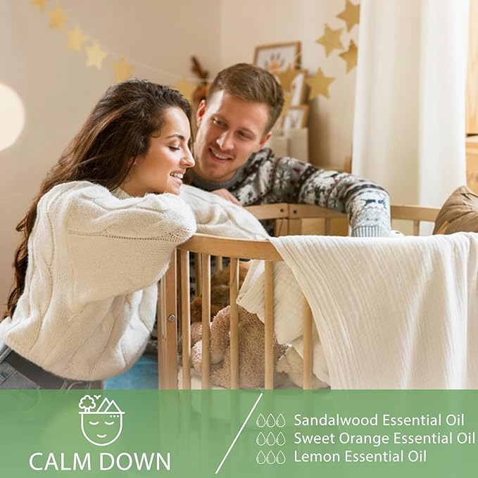 100ML Sandalwood Essential Oil, Pure Aromatherapy Essential Oils for Diffuser, Humidifier, Relax, Scented Oils for Soap, Candle Making, Huge 3.38fl.oz Bottle