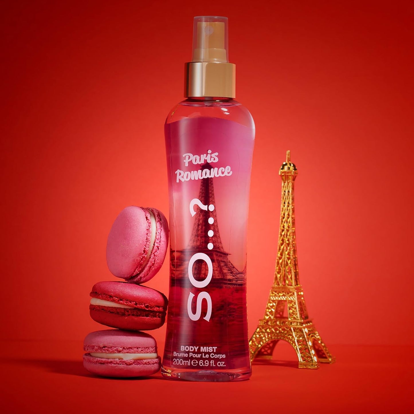 So…? Paris Romance Body Mist Fruity Floral Perfume for Women with Over 800 Sprays - Body Spray - Ideal Gifts for Women - 6.9 oz
