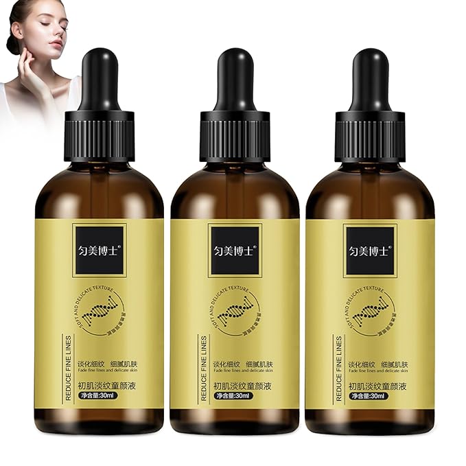 Anti Wrinkle Firming Serum, Wrinkle Lifting and Firming Essence, Firm and Plump Face Serum, Anti-Aging Essence, Reduce Fine Lines Firms Skin, Hydrate & Moisturize for All Skin Types (3PC)