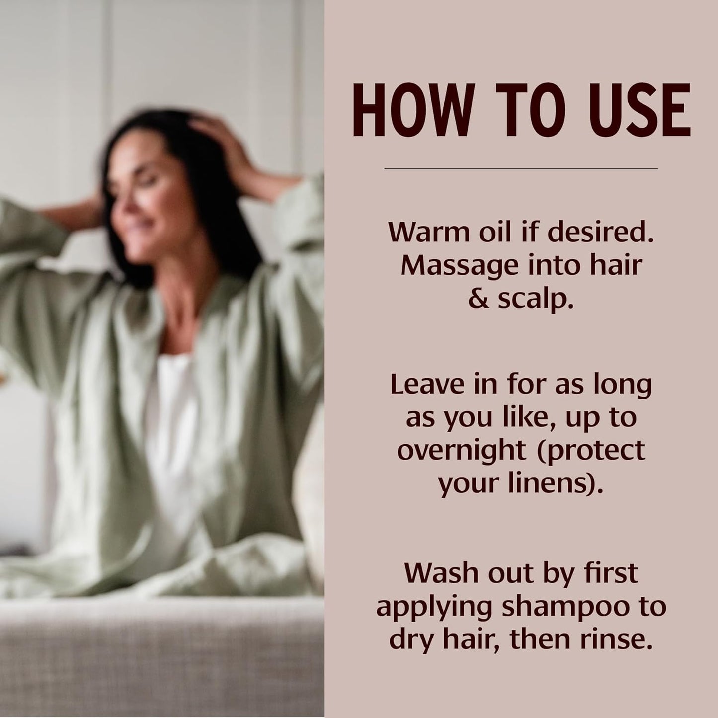 Banyan Botanicals Herbal Hair Oil - 24 oz - Nourishes and Supports hair growth with organic herbs and oils, delivering deep nourishment to all hair types