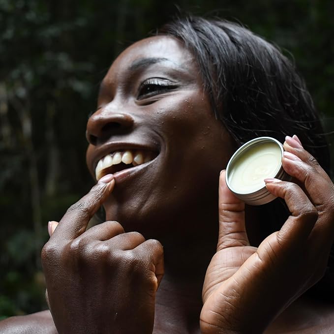 Waxelene Original Aerated Lip Balm Tin, Best Lip Balm Ever Organic Calming Multipurpose Ointment Baby Eczema Dry Sensitive Skin Body Face Moisturizer