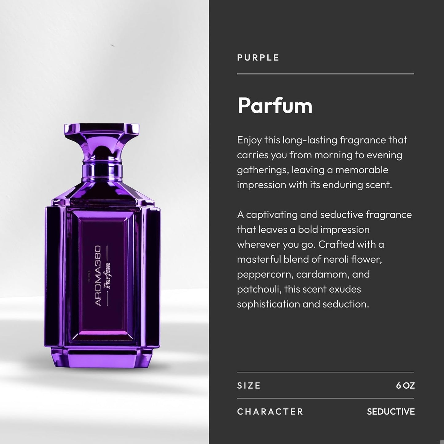 Aroma360 Parfum - Men's Cologne & Women's Perfume - Unisex Eau de Parfum - Luxurious Fragrance Oil