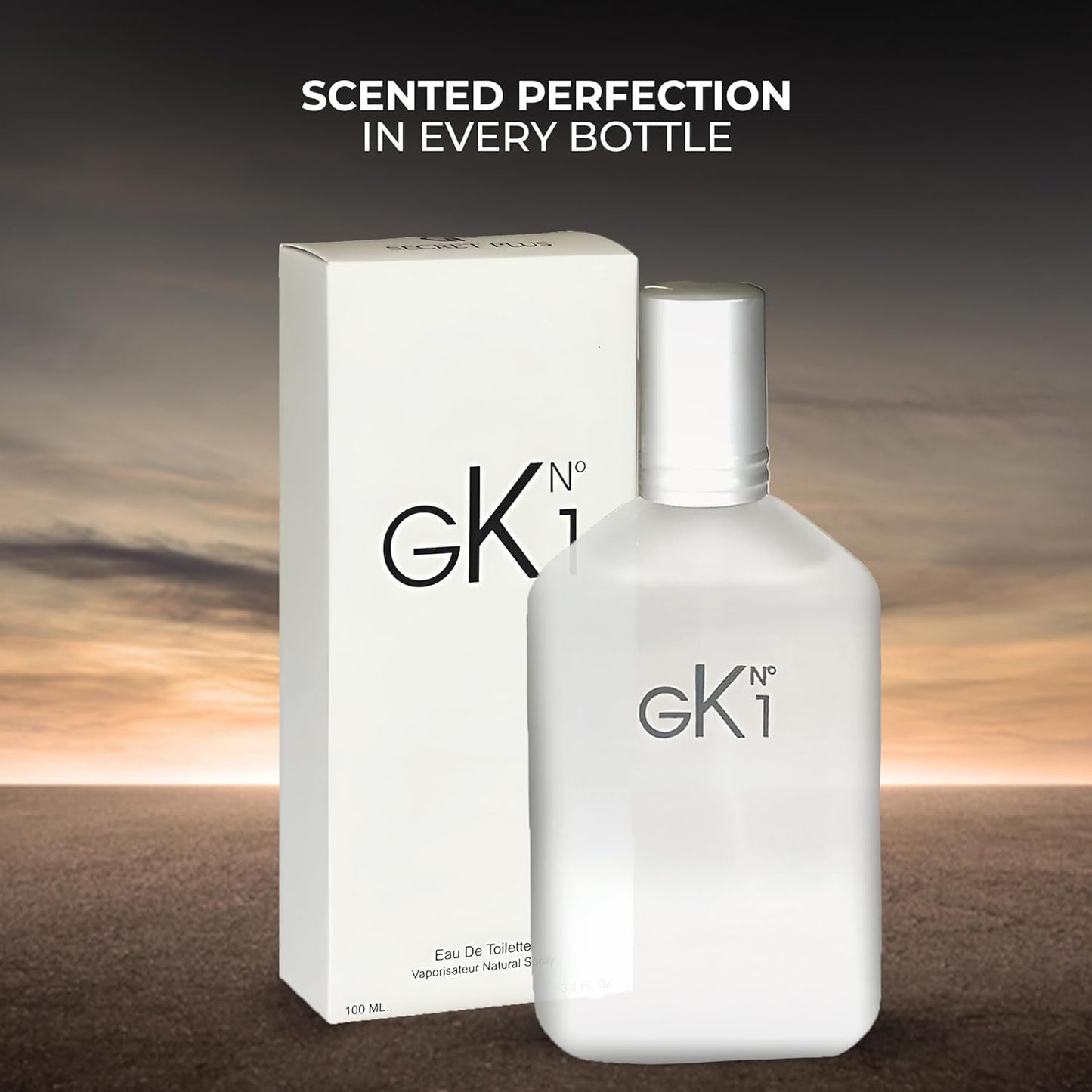 GK N1 Men's Cologne–Bold & Sophisticated Scent Eau de Toilette–Long Lasting Natural Spray Fragrance For All Occasions