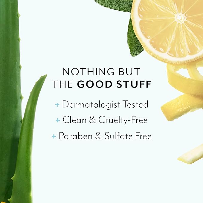 Bliss Lemon & Sage Happy Hands Duo | Hydrating Hand Wash & Nourishing Hand Cream Set with Decorative Tray