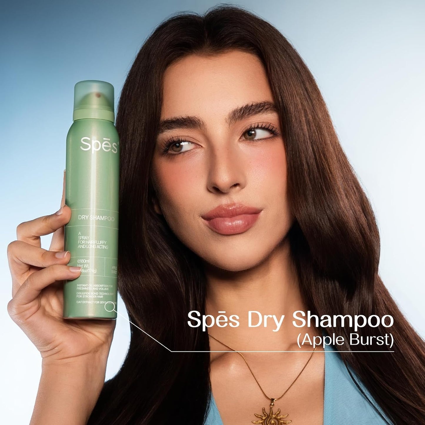 Dry Shampoo for Women, Volumizing Dry Shampoo Leaves No White Residue, Absorbs oils, 72 Hours Long-lasting Oil Control, Refreshing and Non-Greasy Spray for All Hair Types,(6.08FL，Apple Burst)