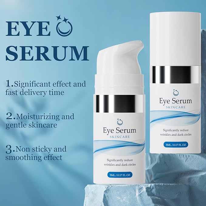 Under Eye Bags and Wrinkles, Wrinkle Filler, Eye Cream Visibly Reduces for Bags Under Eyes Bags Dark Circles Treatment