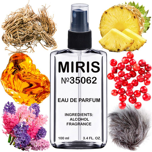MIRIS No. 35062, Inspired by Accento, Long-Lasting Unisex Eau de Parfum for Women & Men, Spray 3.4 Fl Oz / 100 ml