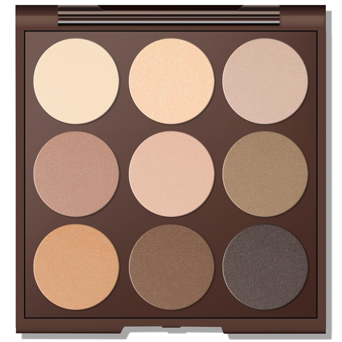 Neutral Eyeshadow palette, Nude eye shadow palette, High-Pigment eyeshadow makeup palette with Mirror, Long-lasting Wear, Vegan, Cruelty-free - 0.5oz (Nude Matte)