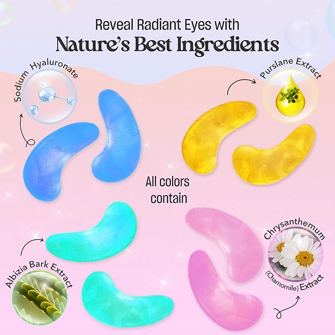 Under Eye Patches for Dark Circles & Puffy Eyes (mix color)