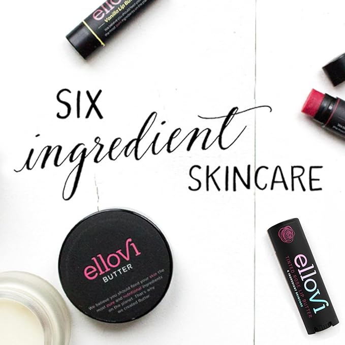 Wild Romance Travel Bundle | Wild Rose Tinted Lip Butter & Midnight Whipped Body Butter | All-Natural, Vegan Skincare for Kissable Lips & Velvety Skin | 6 Pure Ingredients