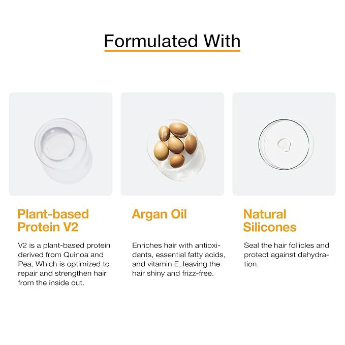 GK HAIR Global Keratin 100% Organic Argan Oil Anti Frizz Hair Serum Pack of 2 (1.69 Fl Oz/50ml) Styling Smoothing Strengthening Hydrating & Nourishing Heat Protection Shine For Frizzy Dry Damaged Hair