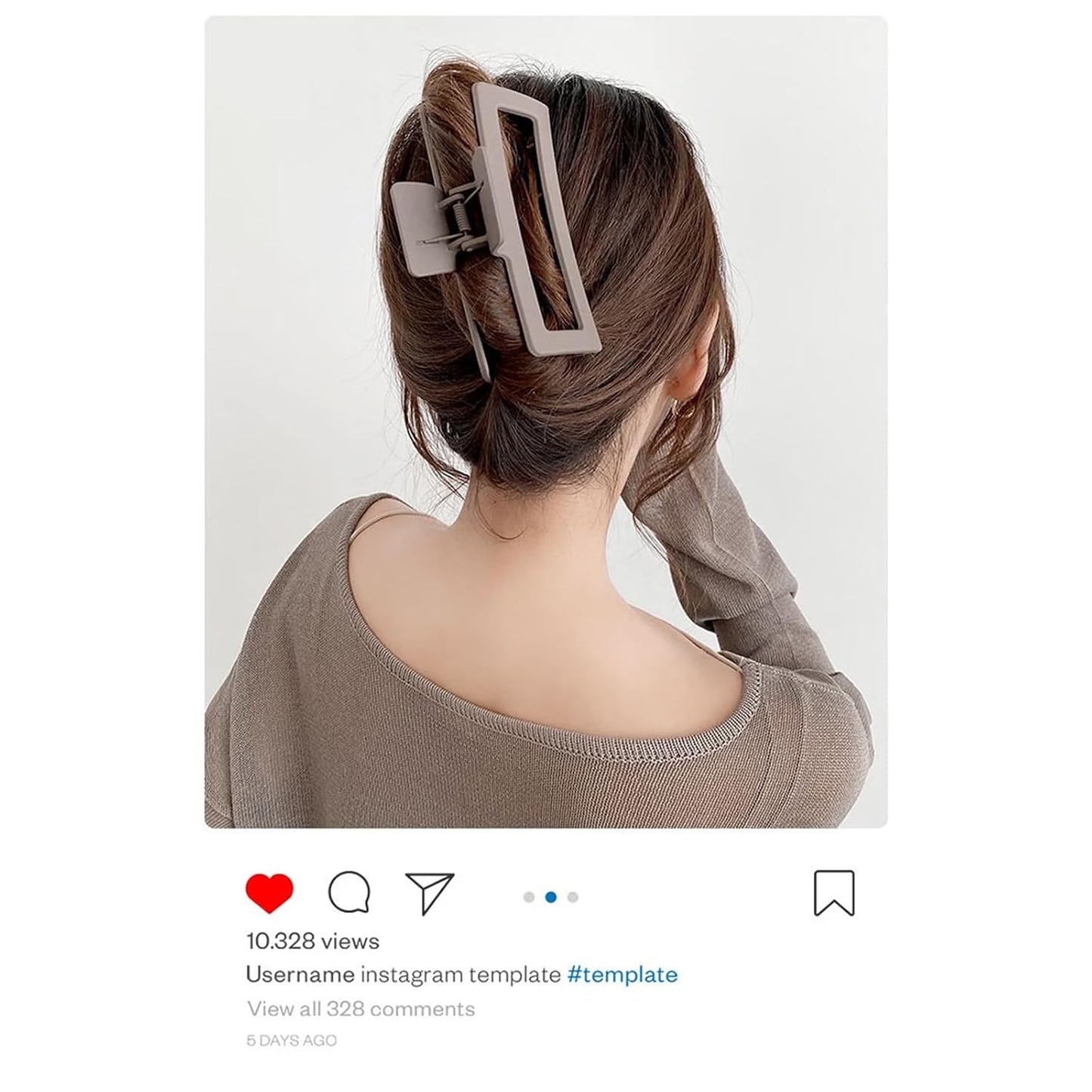 Hair Clips for Women – Large Claw Clips, Banana Clips, Big Hair Clips for Thick, Thin Hair, Strong Hold, Non-Slip Hair Claws, Versatile Hair Accessories(PG17)