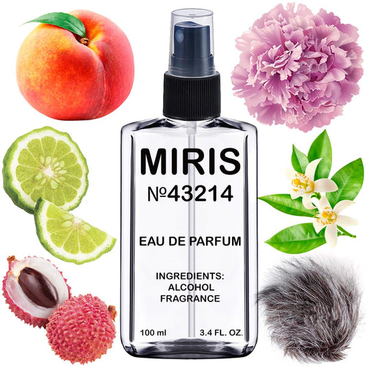MIRIS No. 43214, Inspired by Fleur Narcotique, Long-Lasting Unisex Eau de Parfum for Women & Men, Spray 3.4 Fl Oz / 100 ml